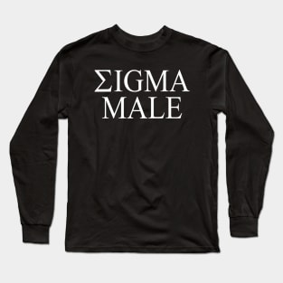 Sigma male Long Sleeve T-Shirt